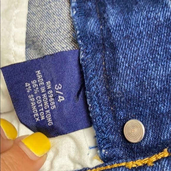 VINTAGE HI JEANS WESTERN COWGIRL STUDDED DENIM MIDI SKIRT - Picture 3 of 5